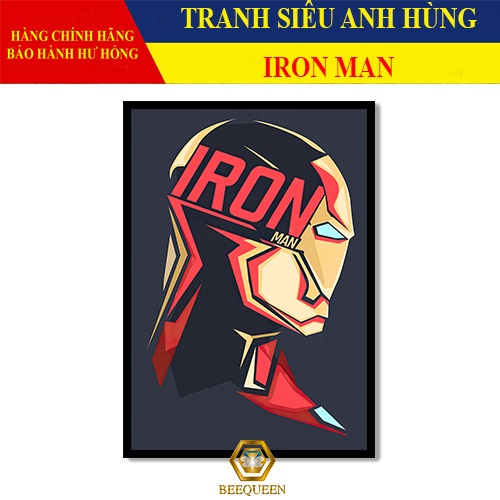 [MS1-25] Tranh Siêu Anh Hùng Người Sắt - Iron Man