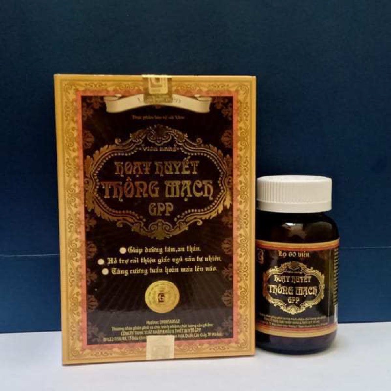 HOẠT HUYẾT THÔNG MẠCH GPP