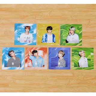 Set 7 card ảnh unoff Lights / Boy with luv