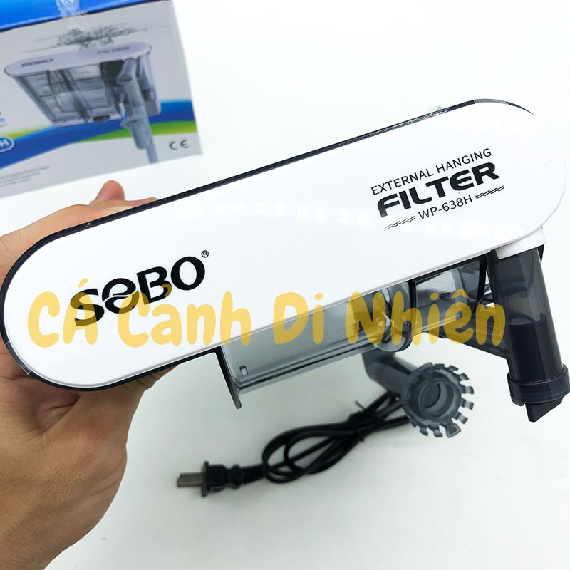 Máy lọc 2 ngăn dạng thác nước SOBO WP-638H cho hồ cá cảnh - Lọc treo WP638H