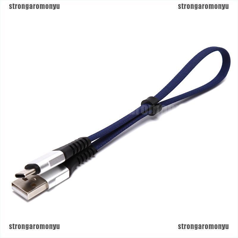 Cáp Sạc Nhanh Micro USB Type-C 2.4A Dài 30CM