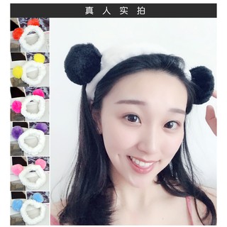 Băng đô, Turban tai gấu nhung nhiều màu siêu xinh