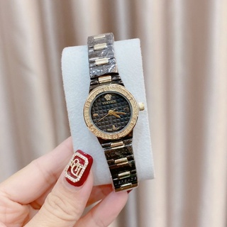 đồng hồ nữ dây thép không gỉ Versace đeo tay hàng đẹp thời trang cao cấp chống nước bảo hành 12 tháng -DH12