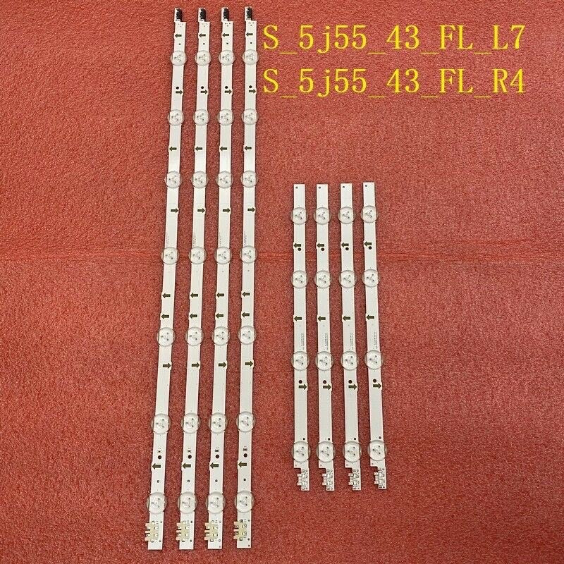 led samsung 43 in -43j5500-5520-5100 máy dùng 4 thanh x11 bóng led