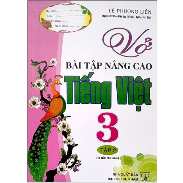 Sách - Vở Bài Tập Nâng Cao Tiếng Việt 3 - Tập 2