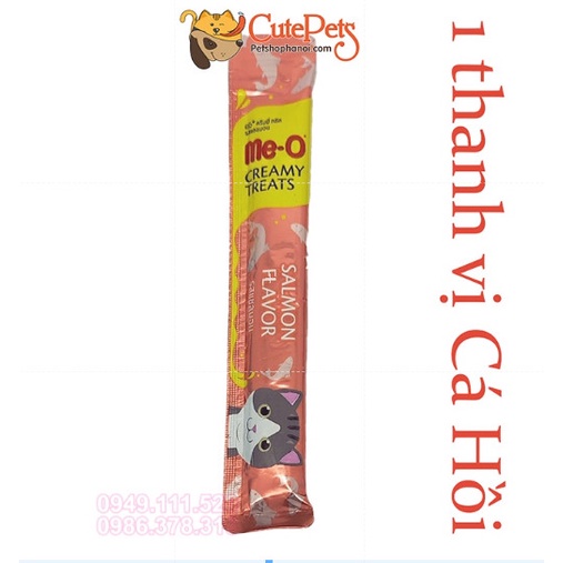 Súp thưởng Me-O dạng kem Creamy Treats 15g (1 thanh) dành cho mèo - Phụ kiện thú cưng