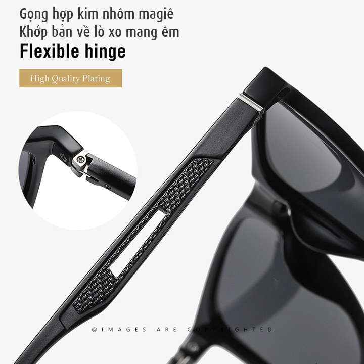 Mắt kính phân cực chống chói, chống tia UV400, tặng kèm hộp và khăn lau - MK2002