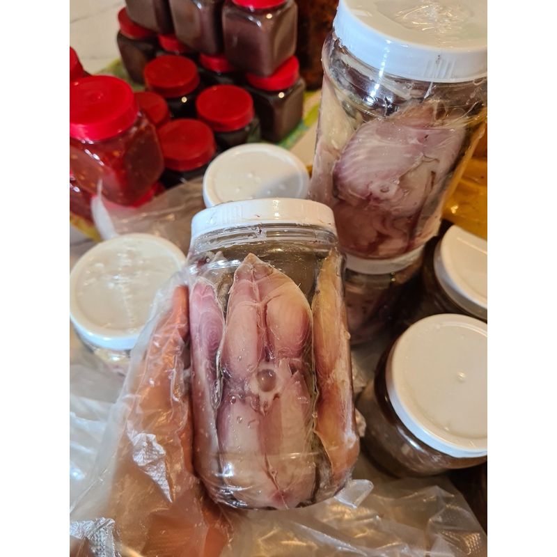 500gr Mắm cá thu nguyên lát Ngâm dầu- Đặc sản Bình Định