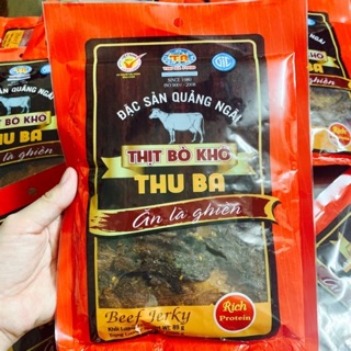 Bò khô thu ba