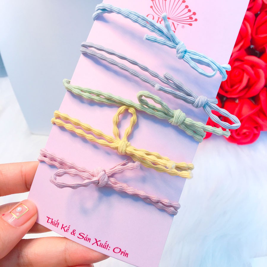 [Mã FAGOGO giảm 12% đơn 99K] _Set 5 buộc tóc hoa cúc đủ màu ( K129 K130 K131 K132 K133) | BigBuy360 - bigbuy360.vn