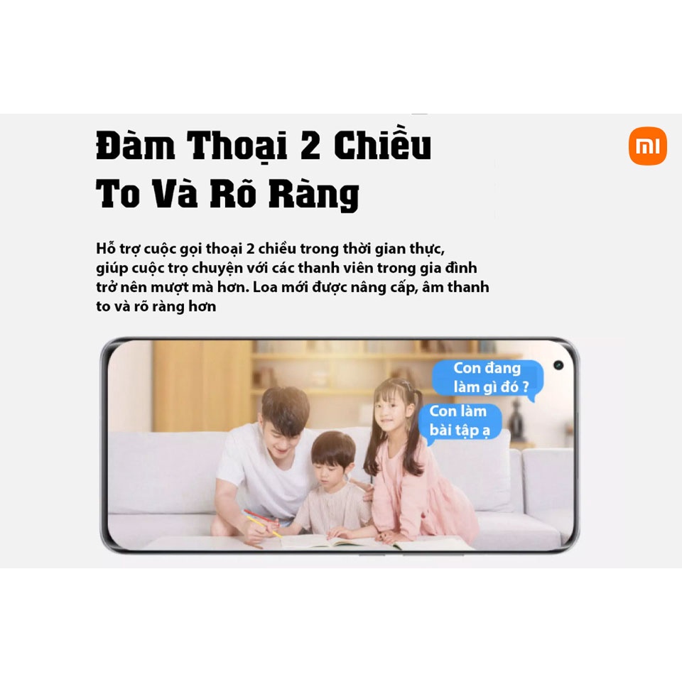 Camera gia đình thông minh Xiaomi Smart Camera Standard Version / MJSXJ03HL  chống nước