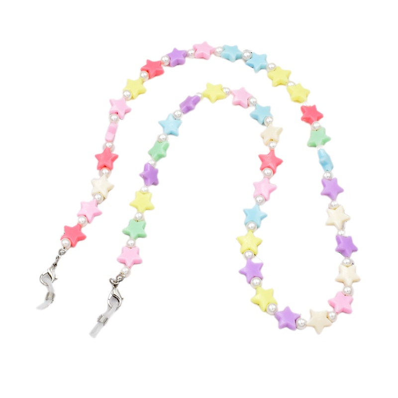 Dây Chuỗi Hạt Nhiều Màu Sắc Treo Mắt Kính Tiện Dụng