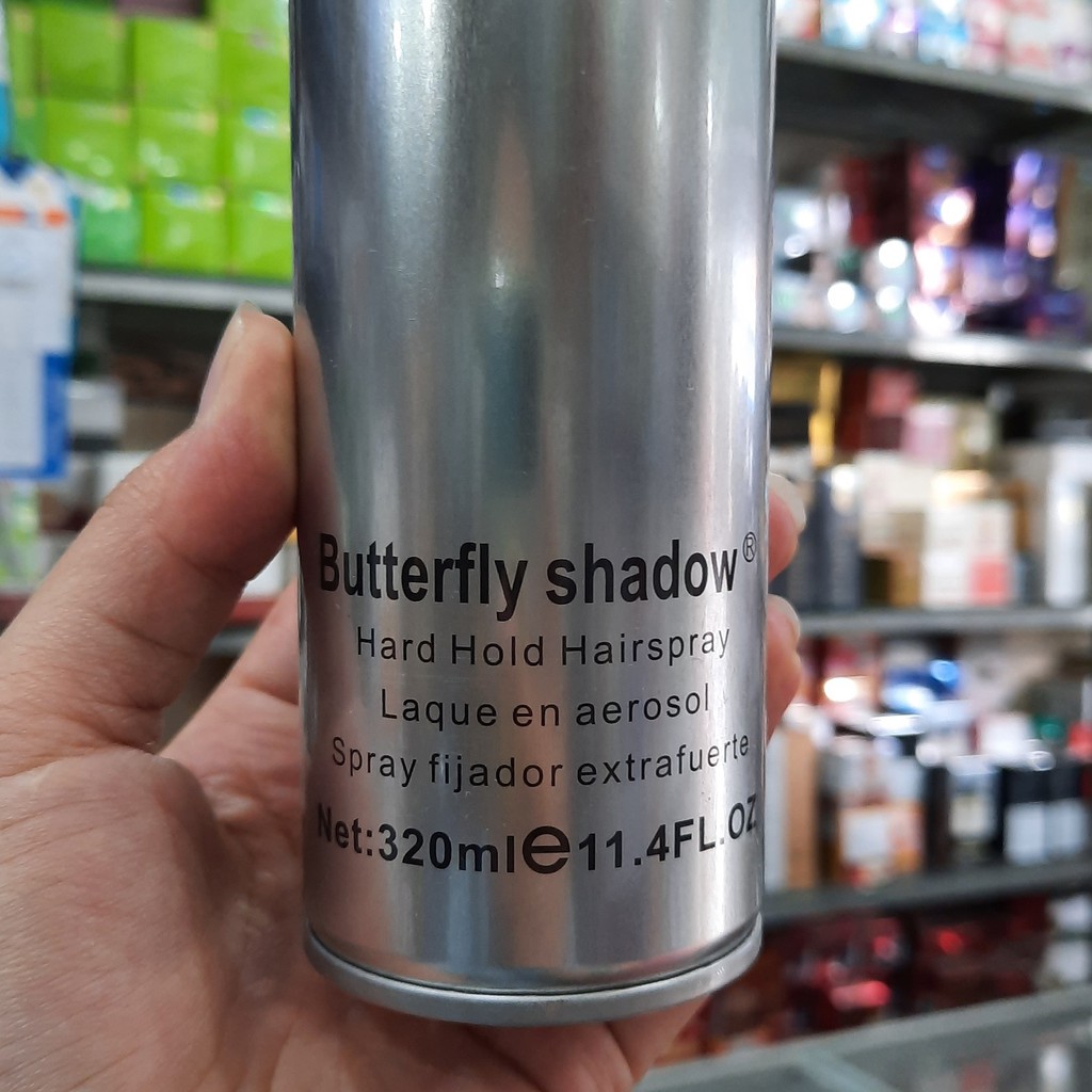 Keo vuốt tóc Butterfly Shadow 320ml Hàng Xịn