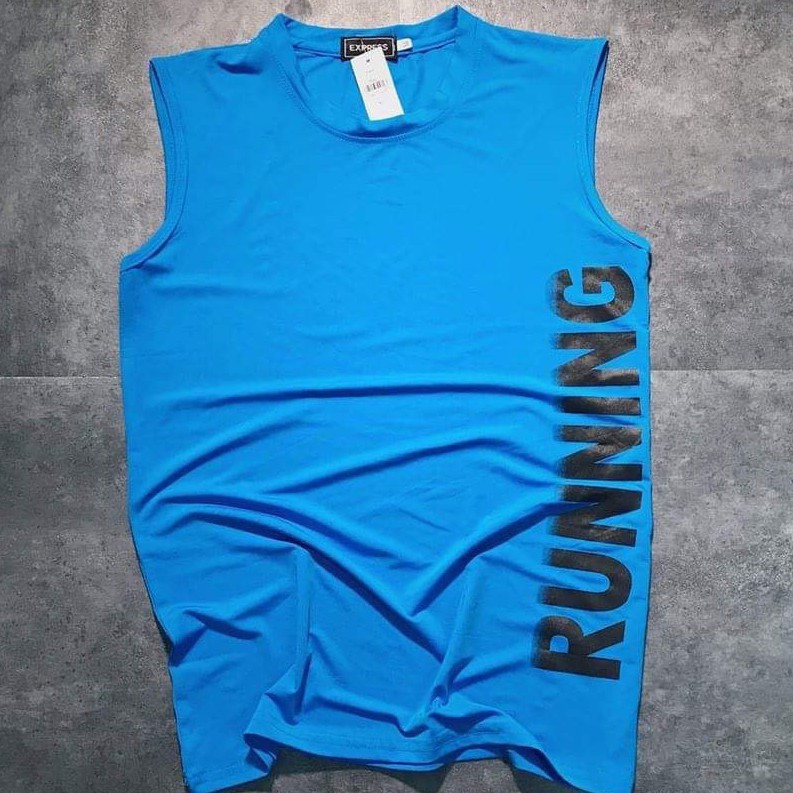 Áo ba lỗ sát nách In Running, tank top gym, thoáng mát năng động (ARN)