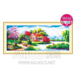 Tranh đá phong cảnh 71887- chưa đính