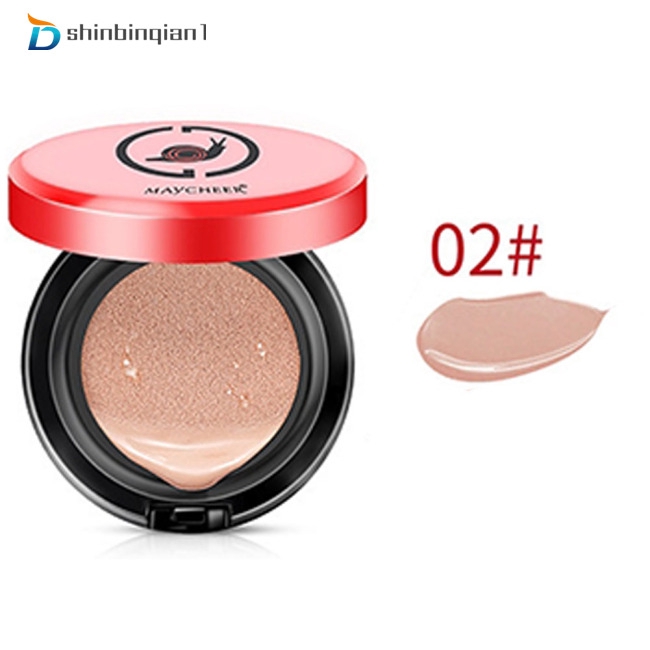 Air Cushion BB Cream Snail Cover Concealer CC Moisturizing Oil Control Foundation Cream