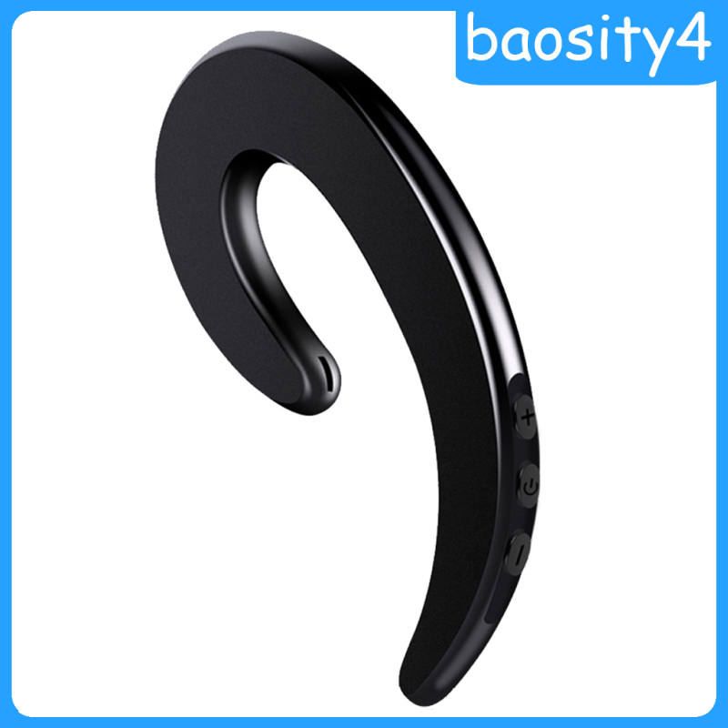 [baosity4]2 Pieces Bone Conduction Earphone Wireless Bluetooth Headphone for Phone