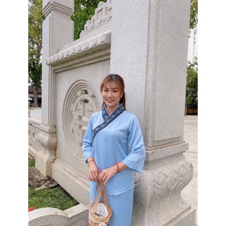 ĐỒ LAM ĐI CHÙA # XÉO NƠ LỤA CAO CẤP