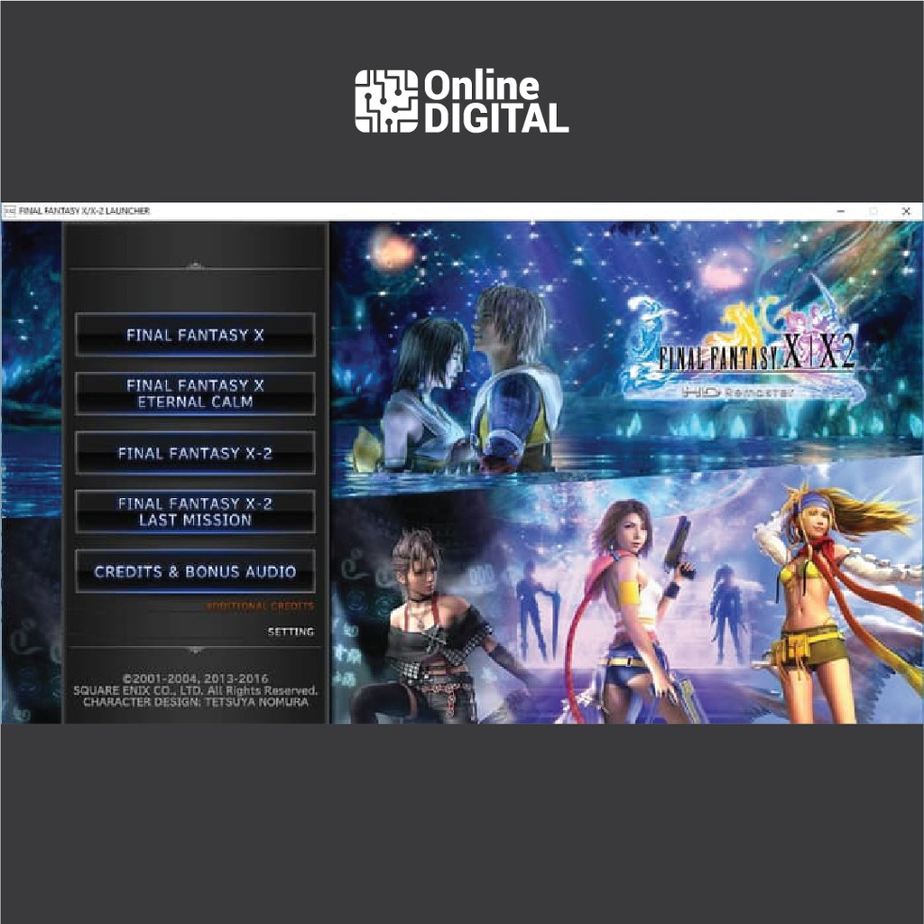 Mô Hình Nhân Vật Game Final Fantasy X, X-2 Hd