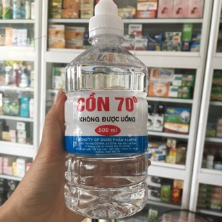 Cồn 70 độ sát khuẩn 500 ml