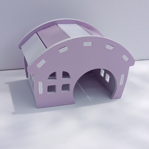 Nhà ngủ nấm xinh dễ thương 2 size cho hamster, bọ ú, nhím - XNTC36