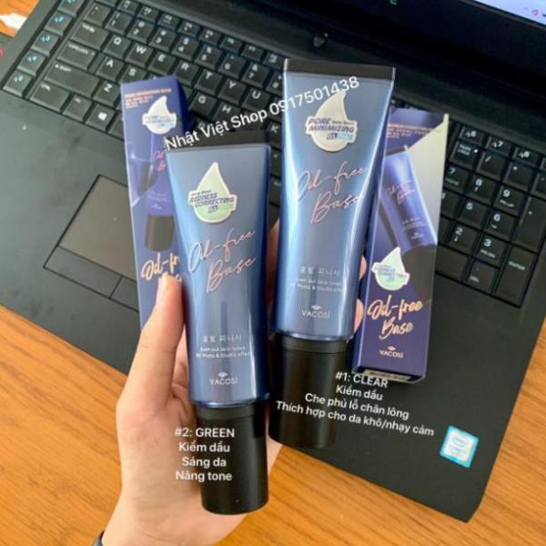 [NEW 2020] Kem Lót Kiềm Dầu, Sáng Da Vacosi Oil-Free Base 45ml | BigBuy360 - bigbuy360.vn