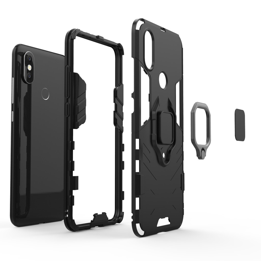 Xiaomi Mi A2 / Mi 6x ốp lưng chống sốc Iron Man Iring cao cấp ( Mẫu Mỡi )