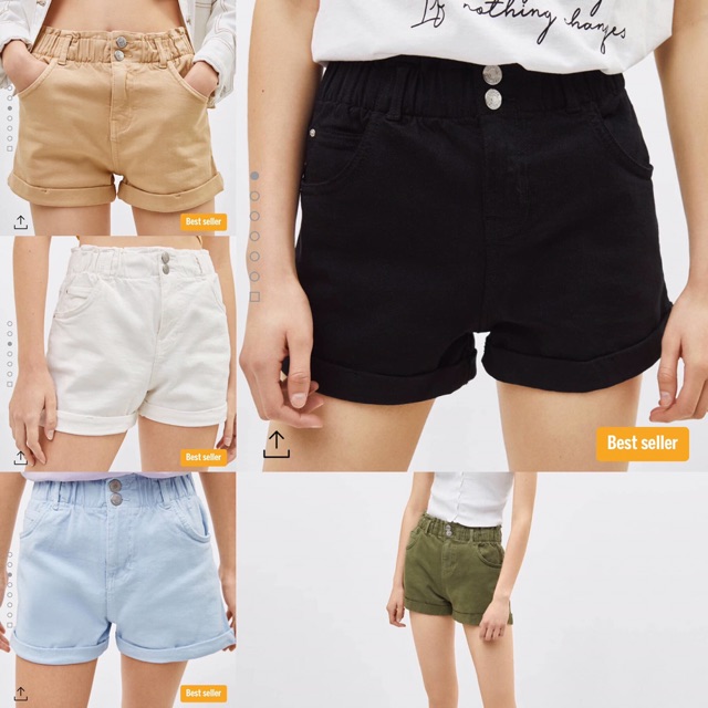 Quần short Bershka auth