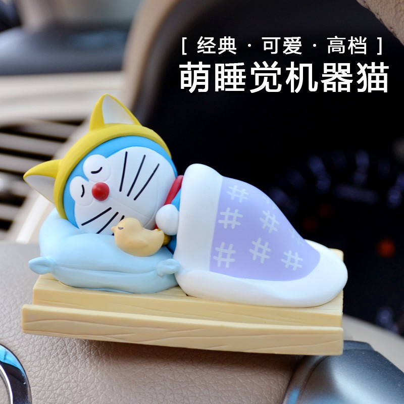 Mô Hình Chú Mèo Máy Doraemon Dễ Thương Dùng Trang Trí Xe Hơi