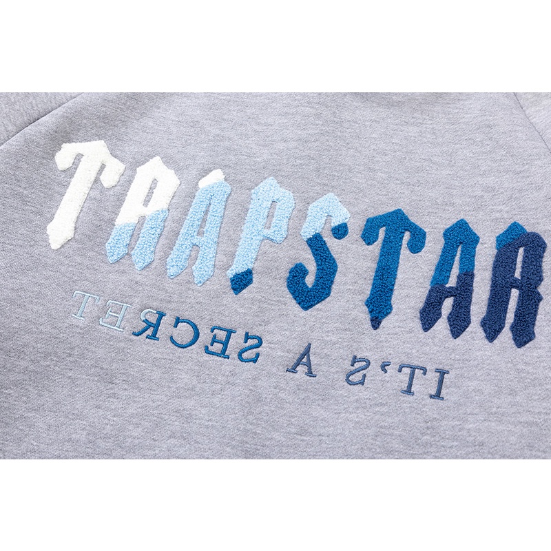 Hàng Bán Chạy- Áo Sweatshirt Lót Lông Cừu Thêu Họa Tiết-Trắng Xanh Dương-Trắng Unisex Ca