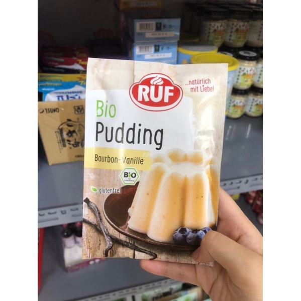 Pudding hữu cơ hãng Ruf Đức cho bé từ 6m