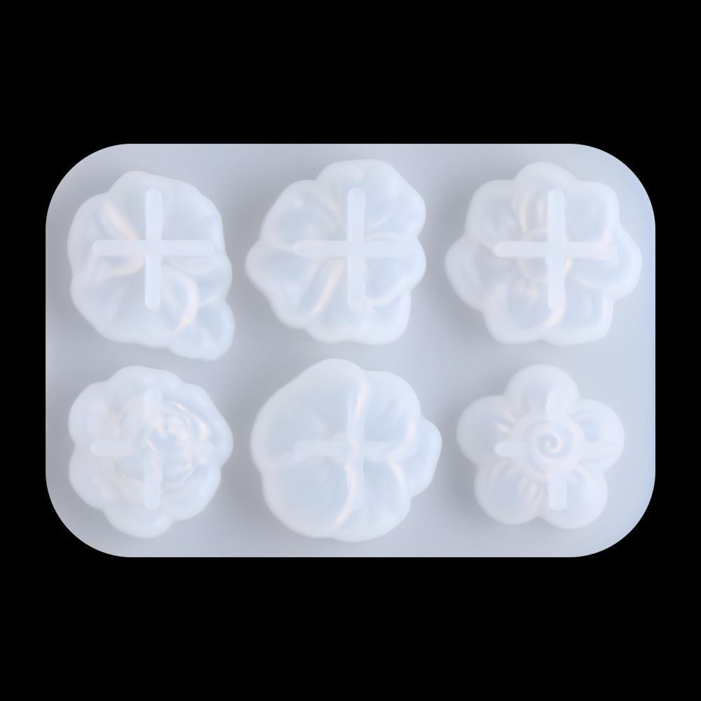 Khuôn Silicone Tạo Hình Hoa Sen Nhỏ / Hoa Anh Đào Làm Trang Sức DIY