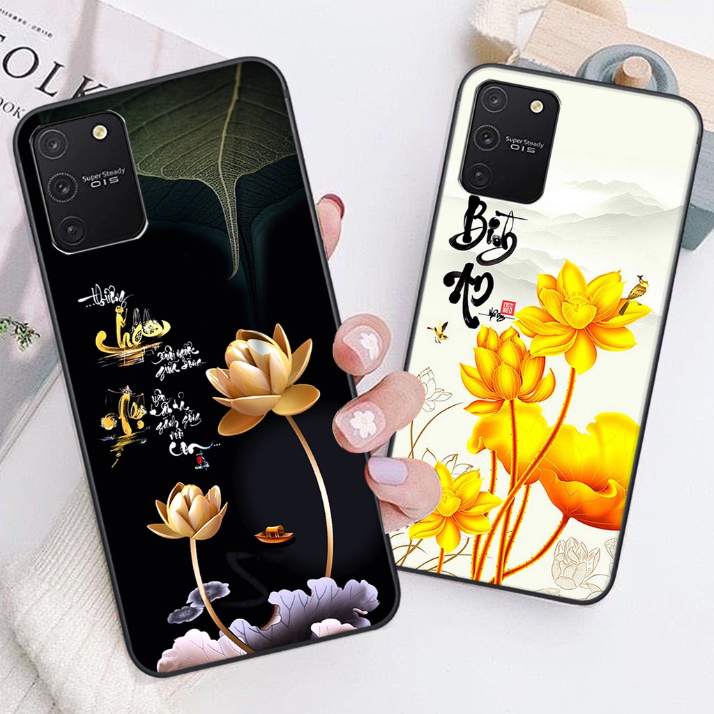 Ốp lưng Samsung Galaxy S10 LITE / M80S in hình chữ tài chữ lộc, Cha Mẹ, bình an SIÊU ĐẸP