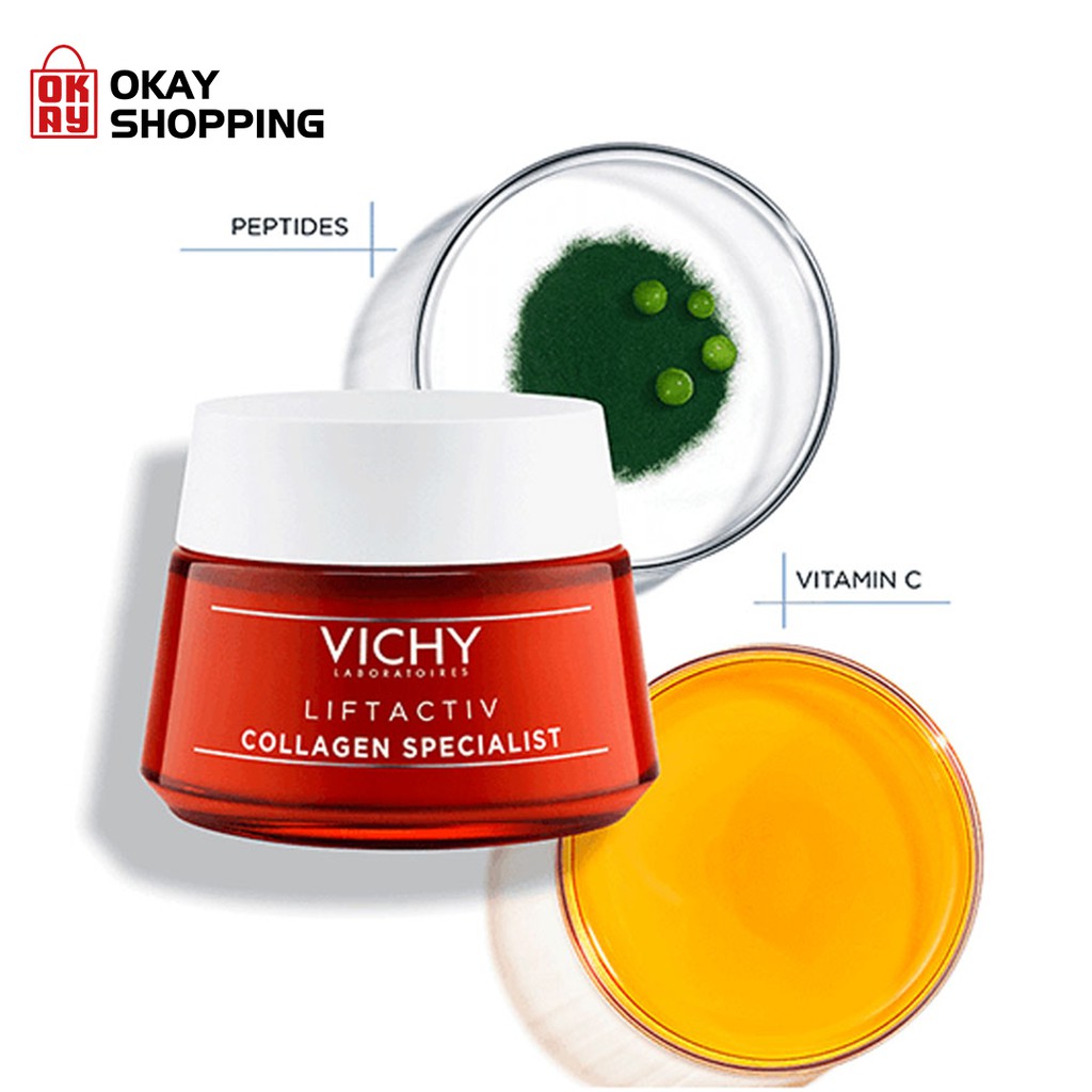 Kem dưỡng collagen chuyên biệt dành cho cả ngày và đêm Vichy liftactiv 50ml | BigBuy360 - bigbuy360.vn