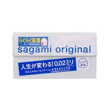 Bao cao su Sagami Original 0.02 quick (Hộp 6)