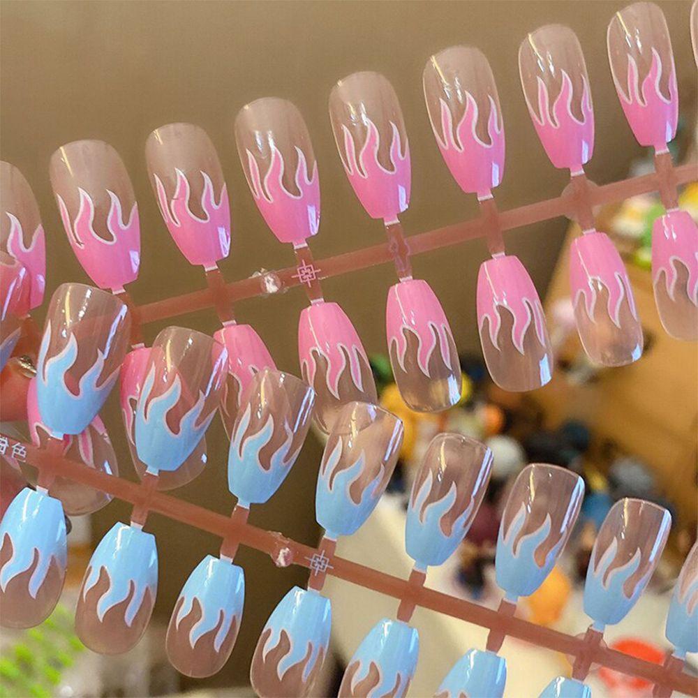 Bộ 24 Móng Tay Giả Múa Ba Lê Bằng Acrylic Ốp