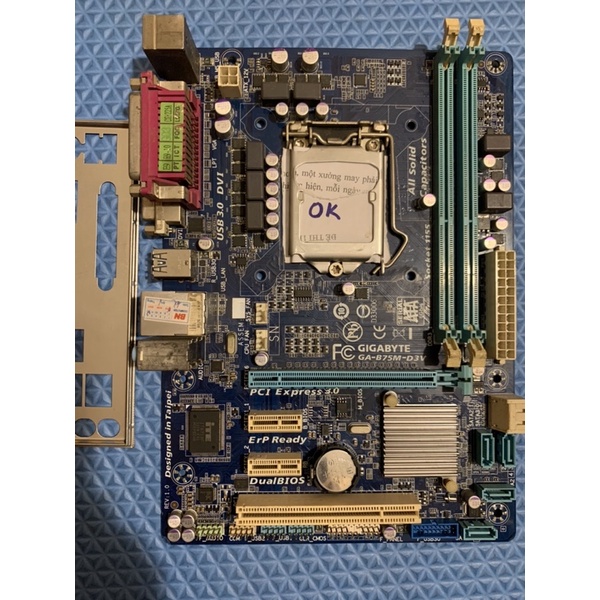 main máy tính b75m-d3v(kèm fe)