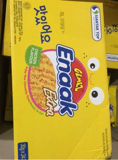 Thùng 24 gói mì trẻ em Enaack
