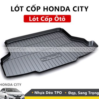 Lót cốp honda city 2011-2018 - nhựa tpo chính hãng theo xe