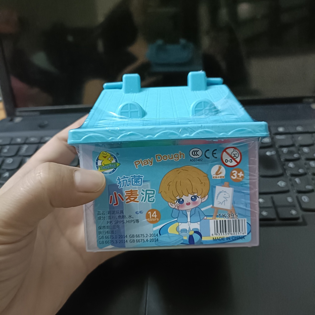 Đất Nặn An Toàn Cho Bé Học Tập Hình ngôi nhà Siêu Ngộ Nghĩnh