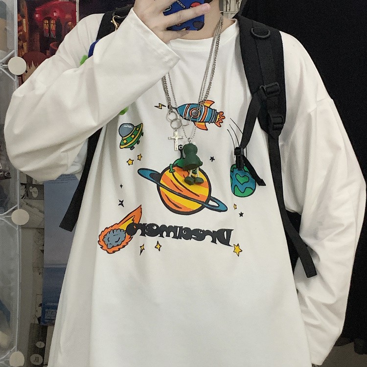 Áo thun tay dài form rộng Yinxx, áo sweater Unisex SW02 | BigBuy360 - bigbuy360.vn