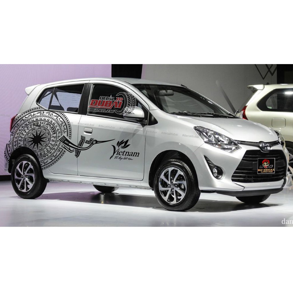 Tem trống đồng phù hợp nhiều loại xe ô tô