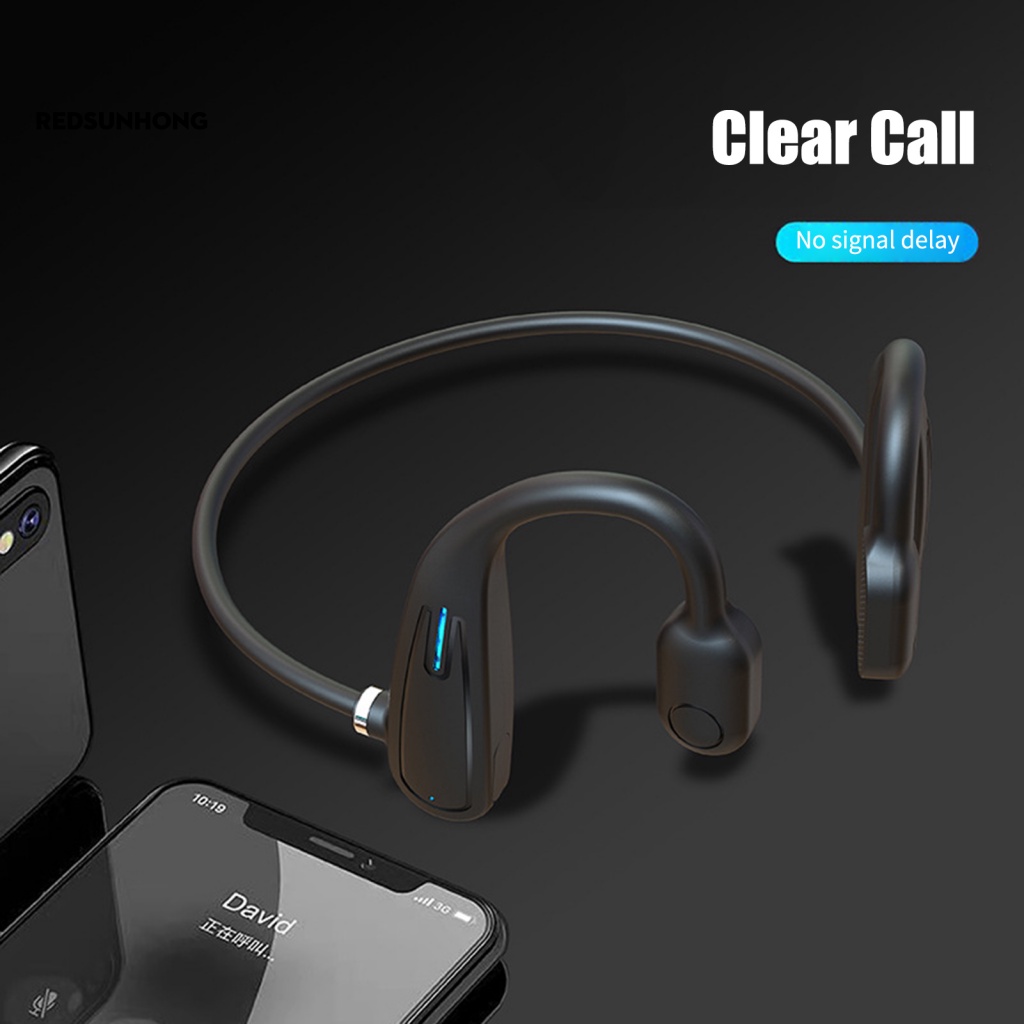 Tai Nghe RSH.z Bluetooth 5.0 Kiểu Móc Vành Tai Hiệu Ứng Âm Thanh Vòm