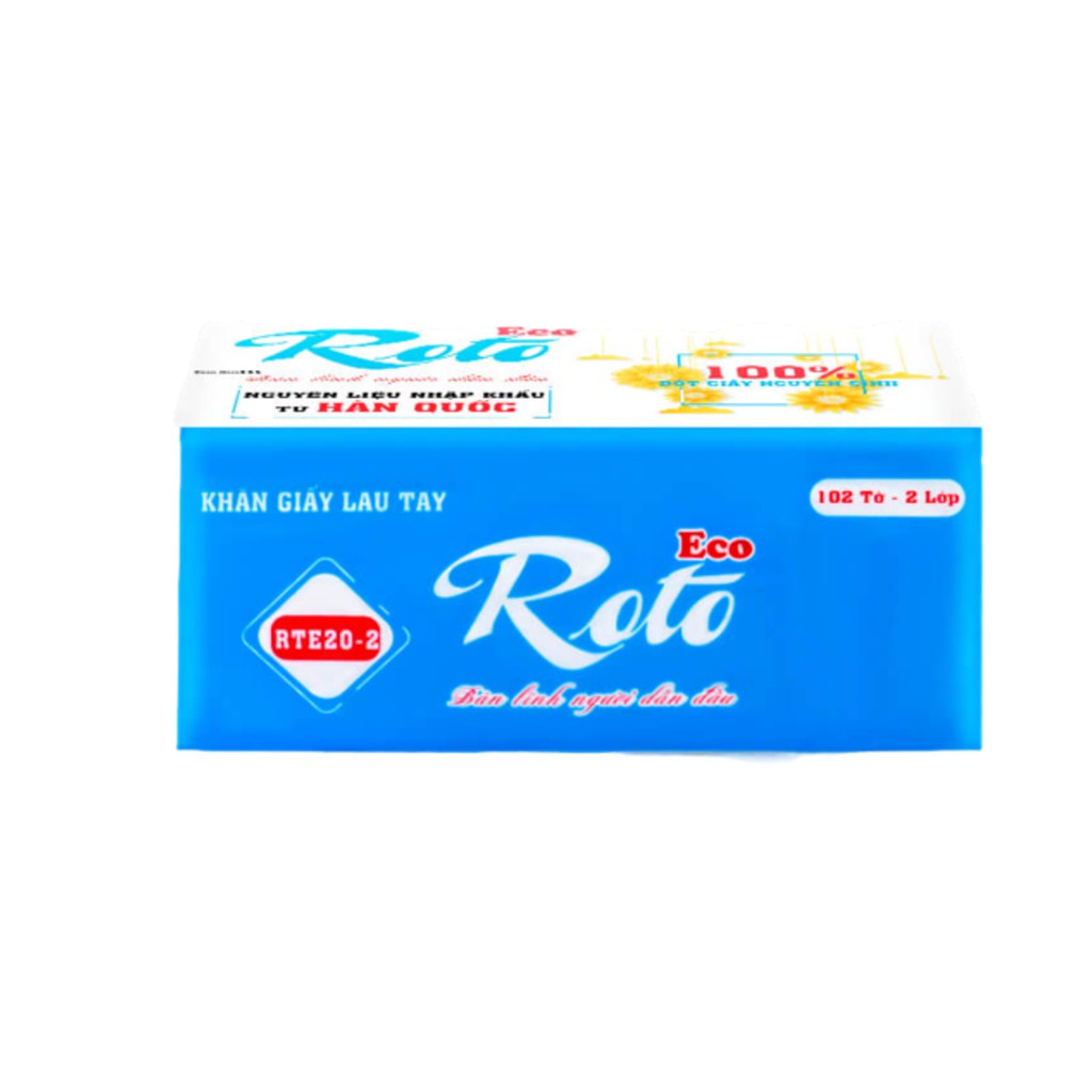 Khăn giấy rút lay tay đa năng ROTO ECO