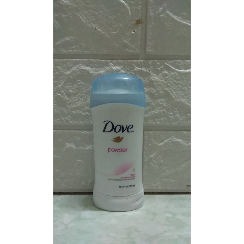 Sáp lăn nách DOVE Powder 74g từ Mỹ