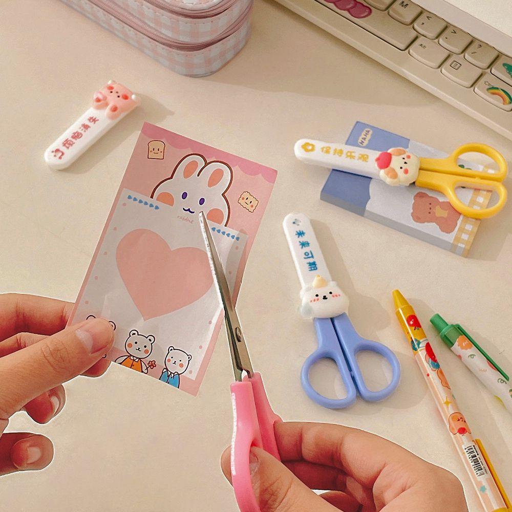 Kéo Cắt Giấy Mini Cầm Tay Tiện Dụng Cho Học Sinh / Văn Phòng