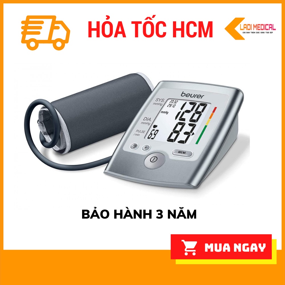 Máy đo huyết áp bắp tay tự động Beurer Đức BM35