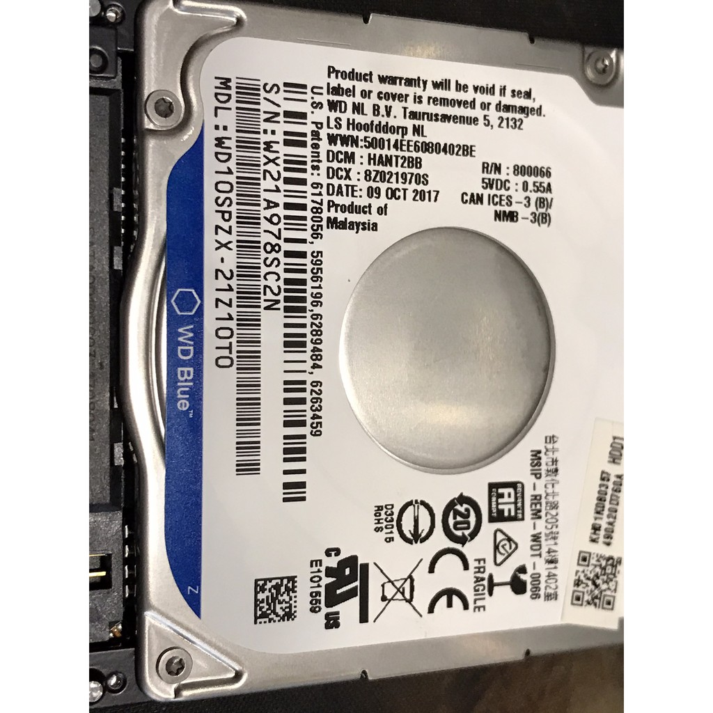ổ Cứng Laptop 1TB WD, HDD Laptop 1TB Hiệu Western, Sức Khỏe Tốt | BigBuy360 - bigbuy360.vn