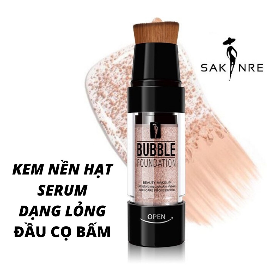 ✨SERUM KEM NỀN BUBBLE FOUNDATION CẤP ẨM CHỐNG MỐC LỚP NỀN DẠNG CỌ BẤM✨
