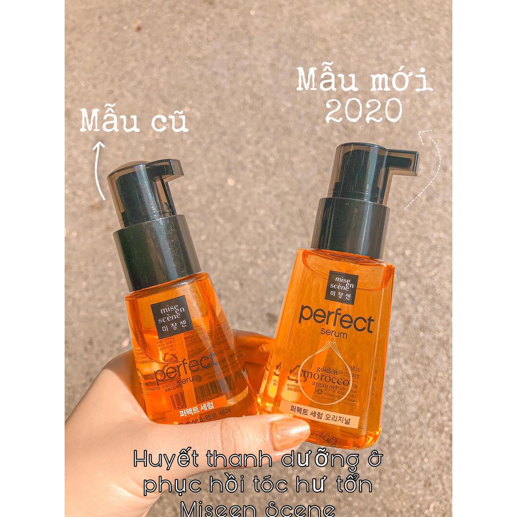 Tinh dầu dưỡng tóc MISE EN SCENE Perfect Repair Hair 80ml Mẫu Mới 2020, Giúp Tóc Bóng Mượt , Giữ Nếp | BigBuy360 - bigbuy360.vn